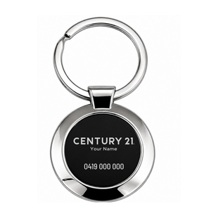 Carlson Keyring, Laser Engraved