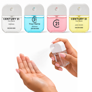 Scented 35ml Spray Sanitiser, Your Logo