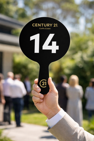 C21 Auction Paddles with Your Logo 1-20