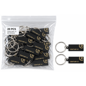 C21 Rubber 2D Keyring, (Bag of 20 pcs)