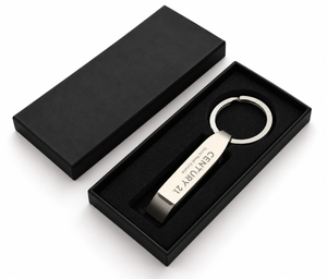 Shiny Chrome Keyring Bottle Opener