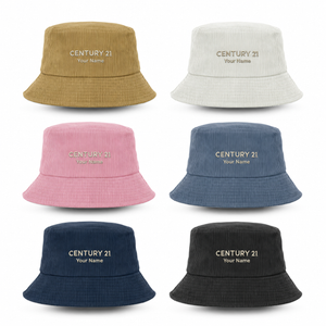 CENTURY 21® Personalised Corduroy Bucket Hat