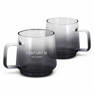 Keepsake Dusk Coffee Cup Gift Set of 2 | Your Logo