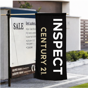 INSPECT Sign Board Flag - In Stock
