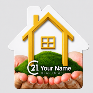 House Shape Fridge Magnet | Personalised