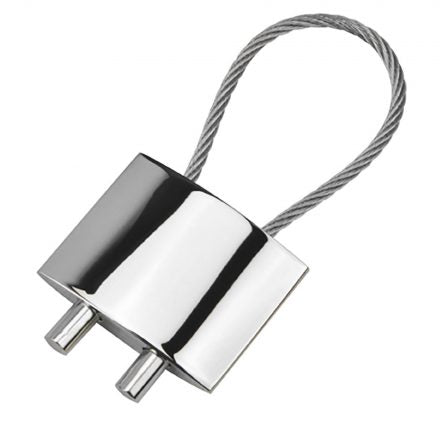 Unplugged Cable Keyring - Your Logo Laser Engraved
