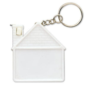 House Tape Measure Keyring - Your Logo