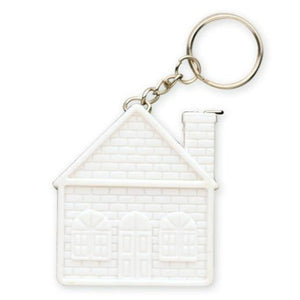 House Tape Measure Keyring - Your Logo