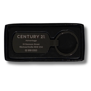 Taurus Gunmetal Keyring - Your Logo - NEW!