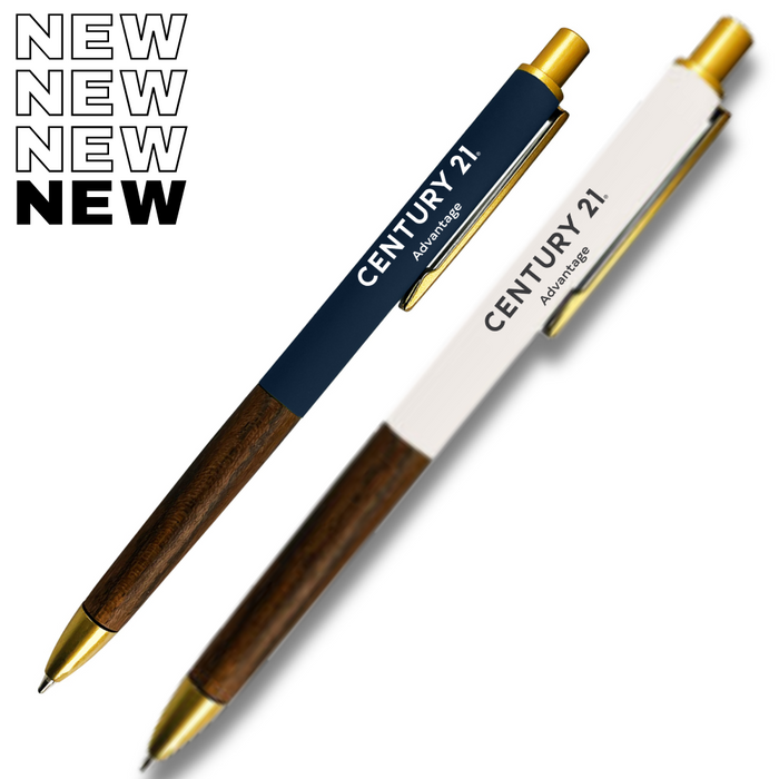 Xavier Metal + Dark Wood Pen - NEW!