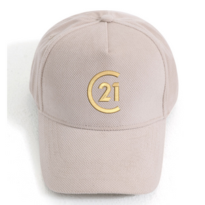 Almond Texture 5 Panel Cap - New