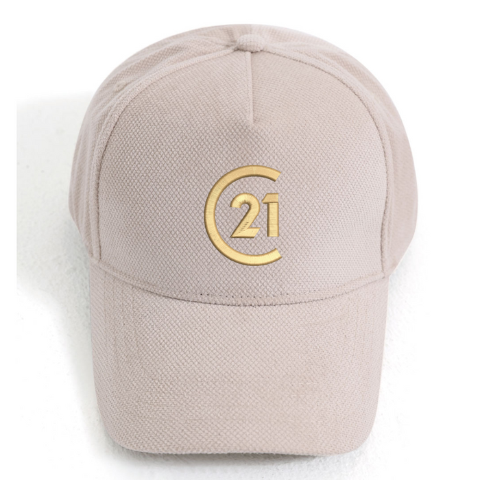 Almond Texture 5 Panel Cap - New