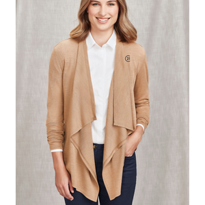 Sophia Waterfall Cardigan, Camel