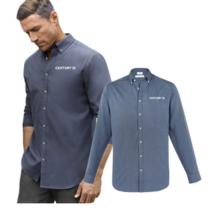 Mens Memphis Long Sleeve Shirt - CENTURY 21 Logo