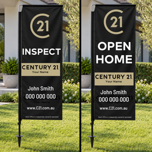 Rectangle Banner 2140mm (H) - INSPECT or OPEN