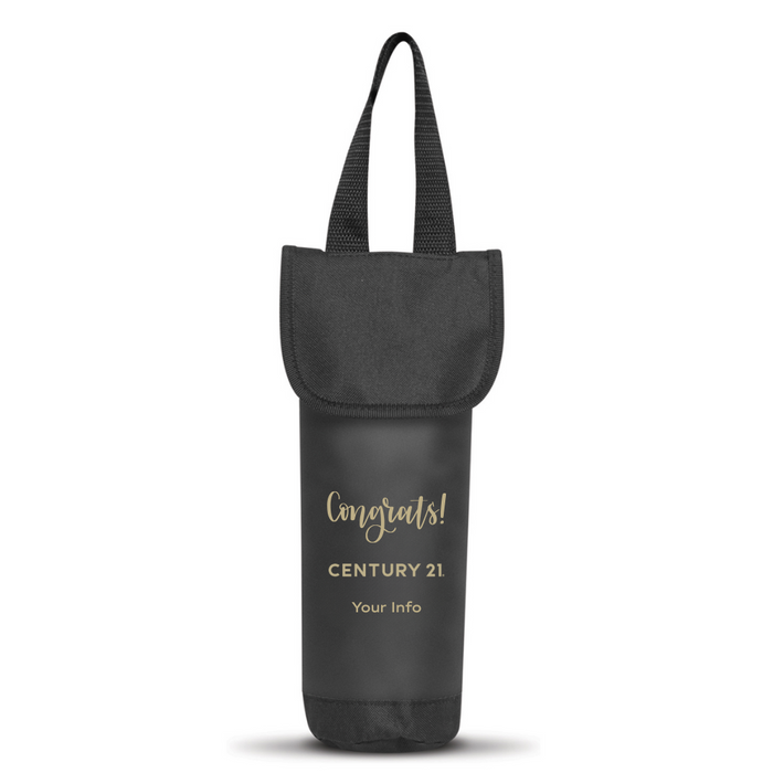 Dunstan Single Bottle Wine Cooler Bag - Your Logo