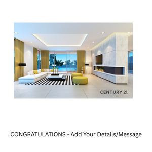 Greeting Cards - Thank You / Congratulations - Your Logo/Your Message