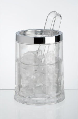 3-in-1 Acrylic Bottle Holder, Wine Bucket & Ice Carrier - Your Logo - NEW