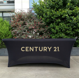 Obsessed Grey CENTURY 21 Table Cover