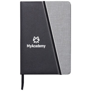 Crosswise A5 Notebook - Your Logo