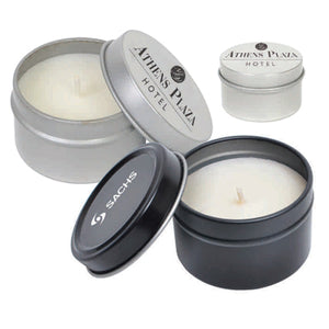 Travel Candle - Vanilla Scented - Your Logo