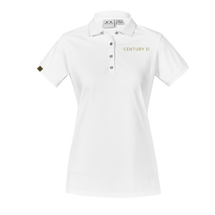 Relentless White Ladies Polo - RUN OUT!