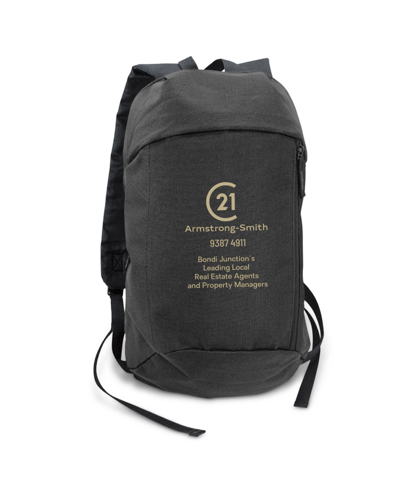 Packable Walking Backpack - Your Logo – CENTURY 21 PROMO SHOP AUSTRALIA