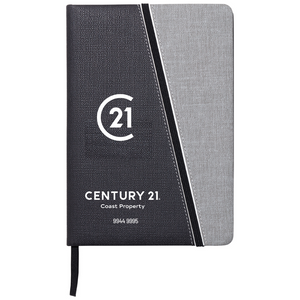 Crosswise A5 Notebook - Your Logo
