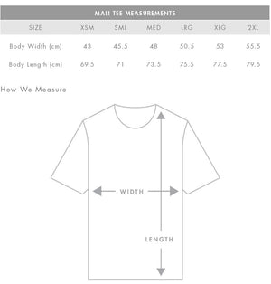 Relentless Pattern Mali Tee - RUN OUT LINE