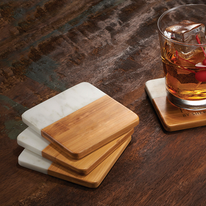 Marble Coaster Set x 4 - Your Logo