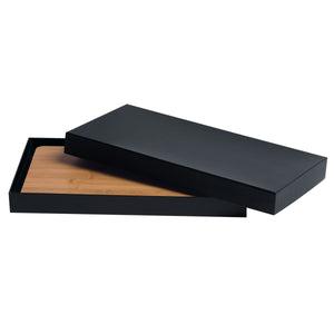 po 'di fame Gourmet Bamboo Cheese Board - Your Logo